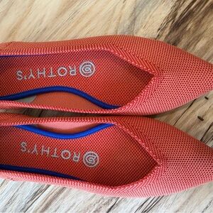 Rothy's Women's orange Flats